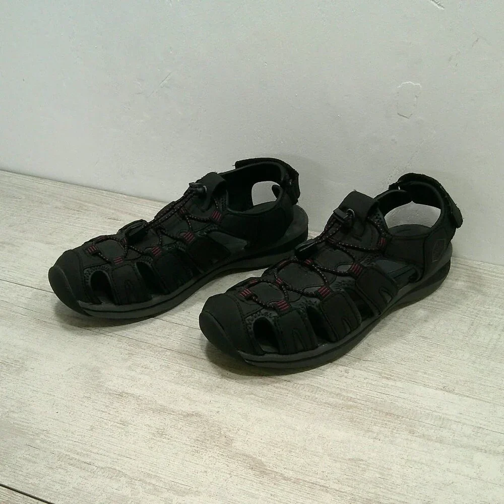 Khombu Women's Fisherman Active Comfort Ashley Sandal Size 8 M